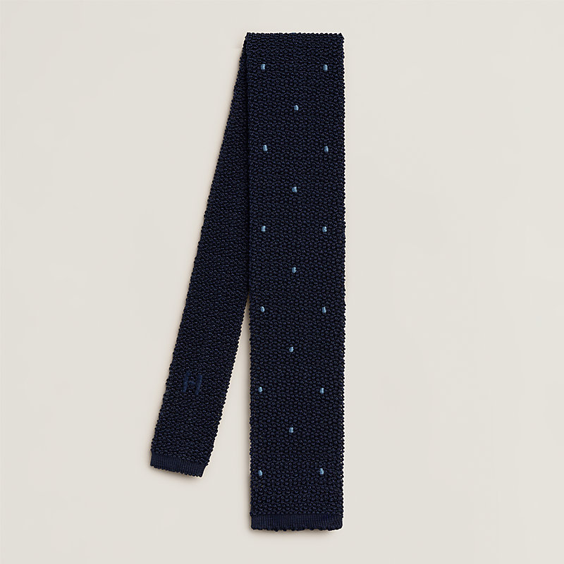 シルクニットタイ-6cm-《ドット